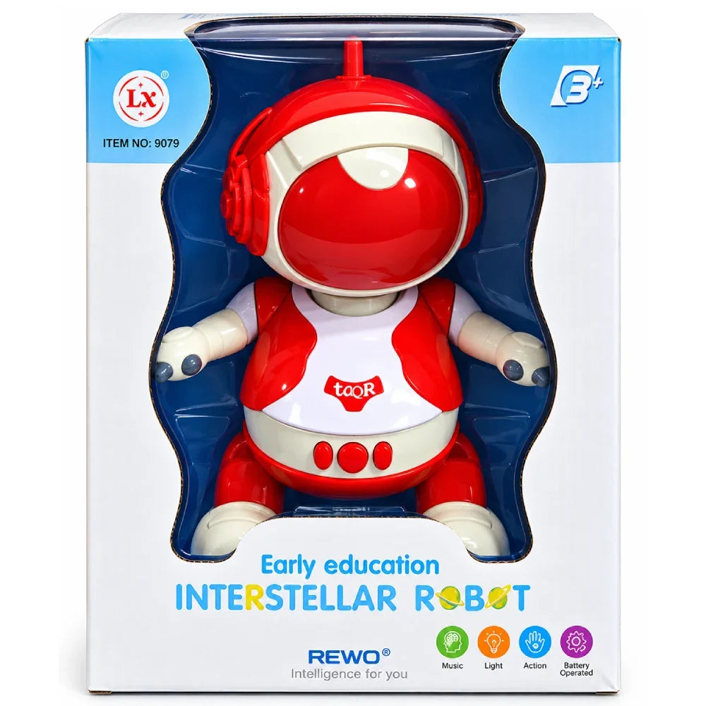 Battery Operated Space Robot Toy