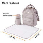 بابا بينج! حقيبة ظهر - رمادي