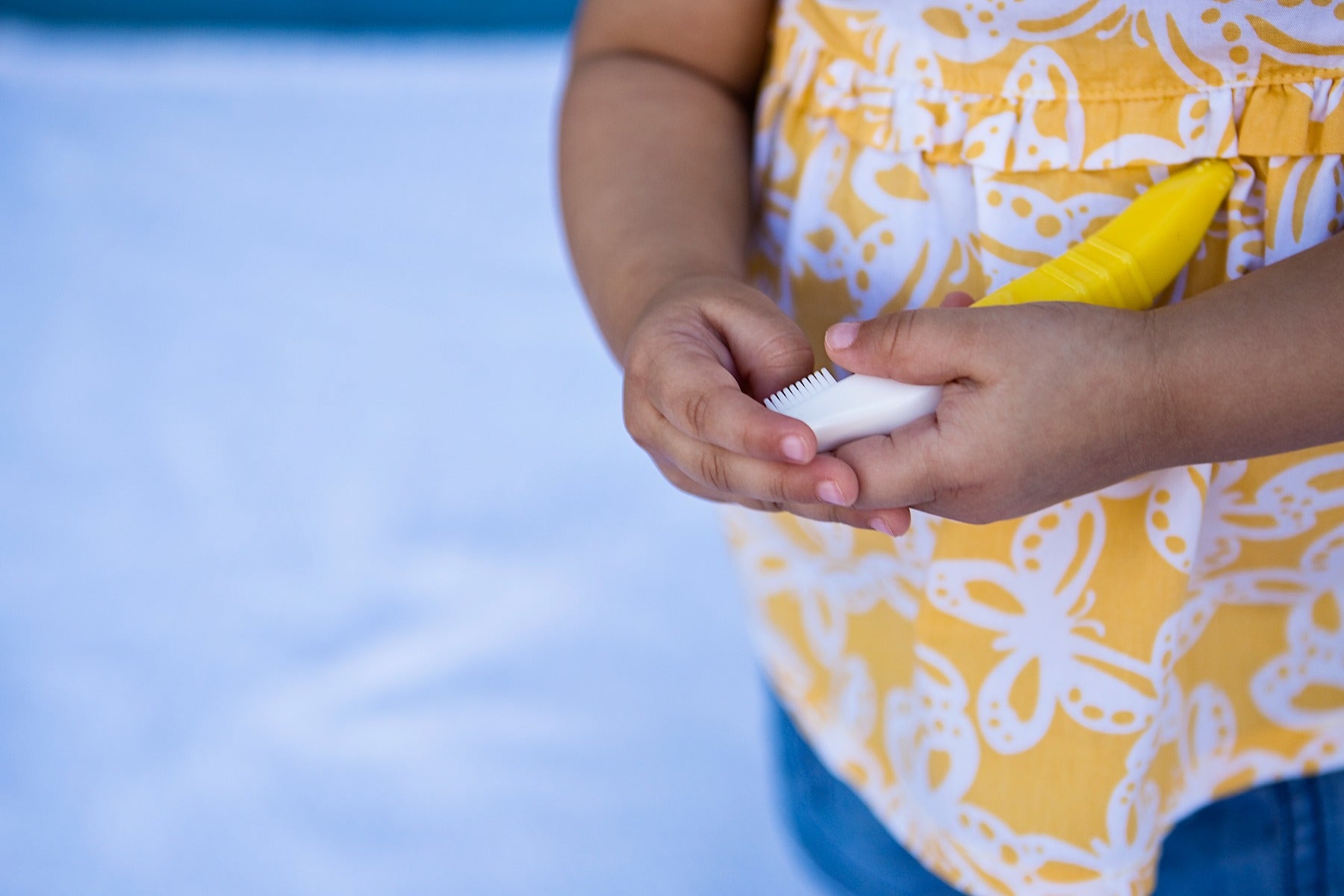 Baby Banana Toddler Toothbrush Yellow