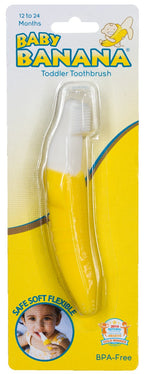 Baby Banana Toddler Toothbrush Yellow