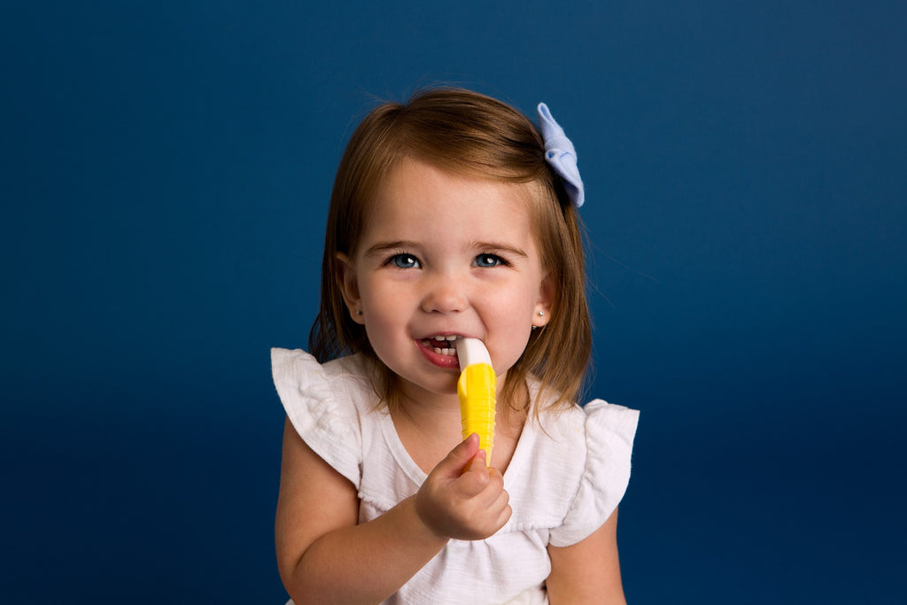 Baby Banana Toddler Toothbrush Yellow