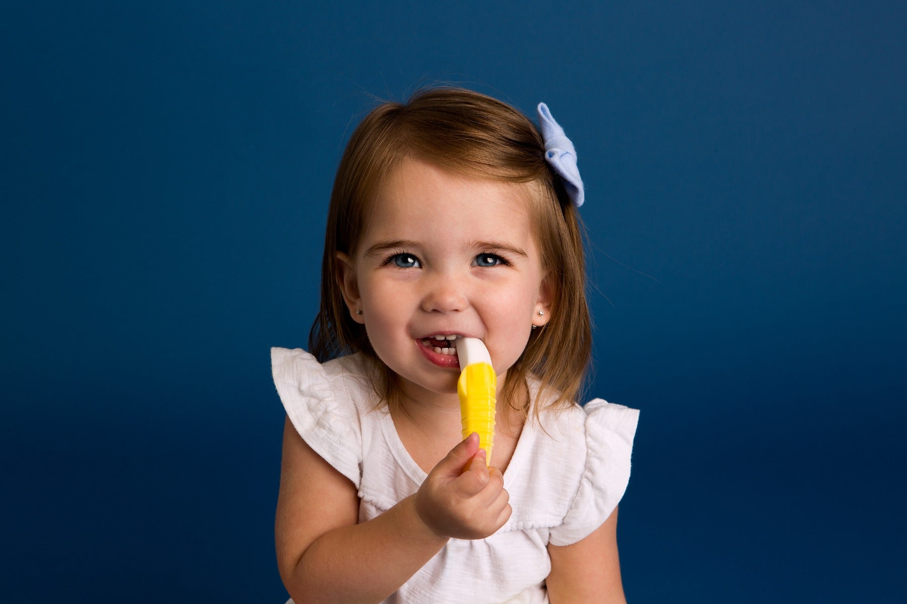Baby Banana Toddler Toothbrush Yellow