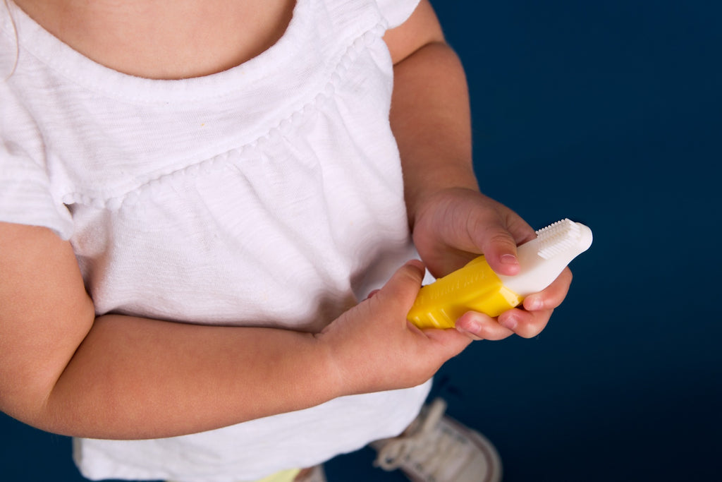 Baby Banana Toddler Toothbrush Yellow