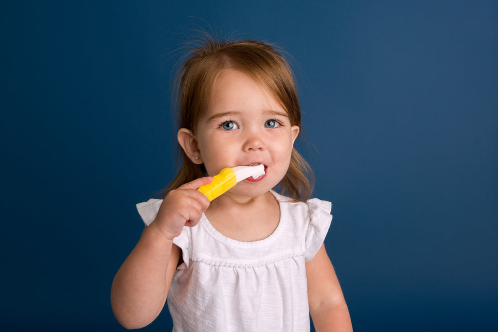 Baby Banana Toddler Toothbrush Yellow