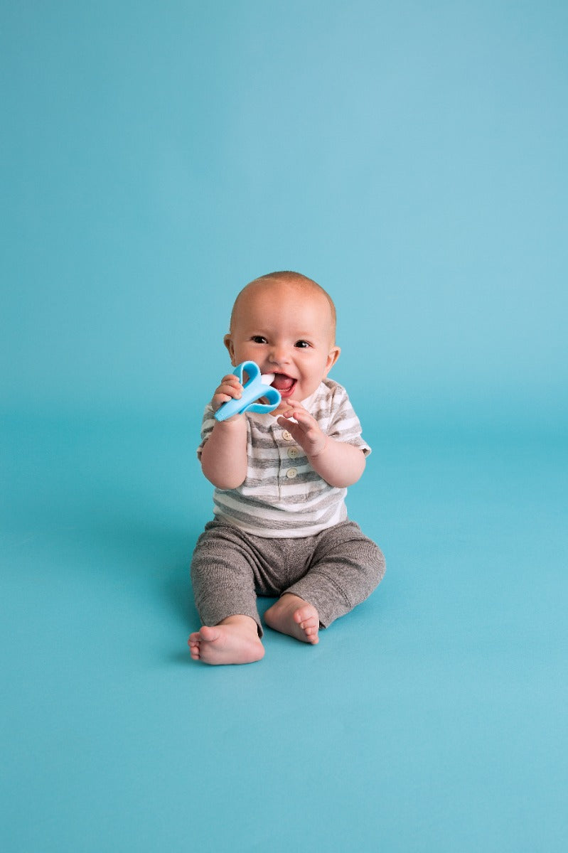 Baby Banana Infant Toothbrush Blue