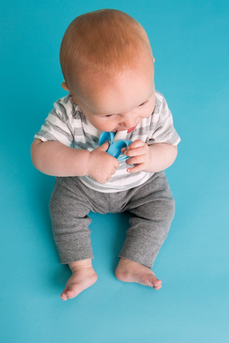 Baby Banana Infant Toothbrush Blue