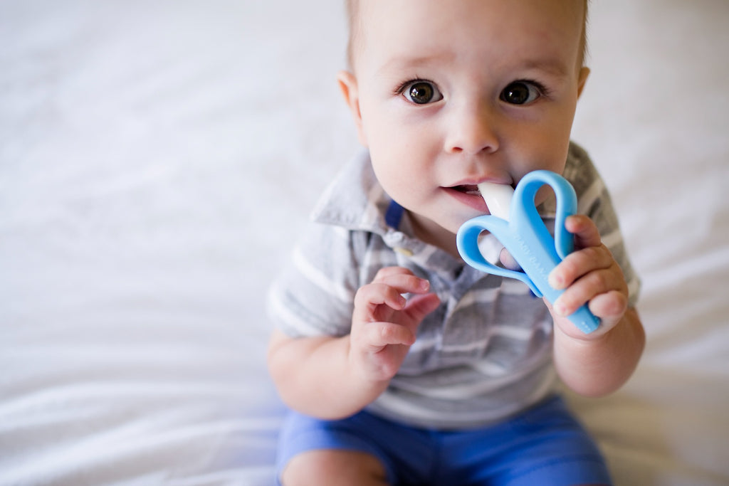 Baby Banana Infant Toothbrush Blue