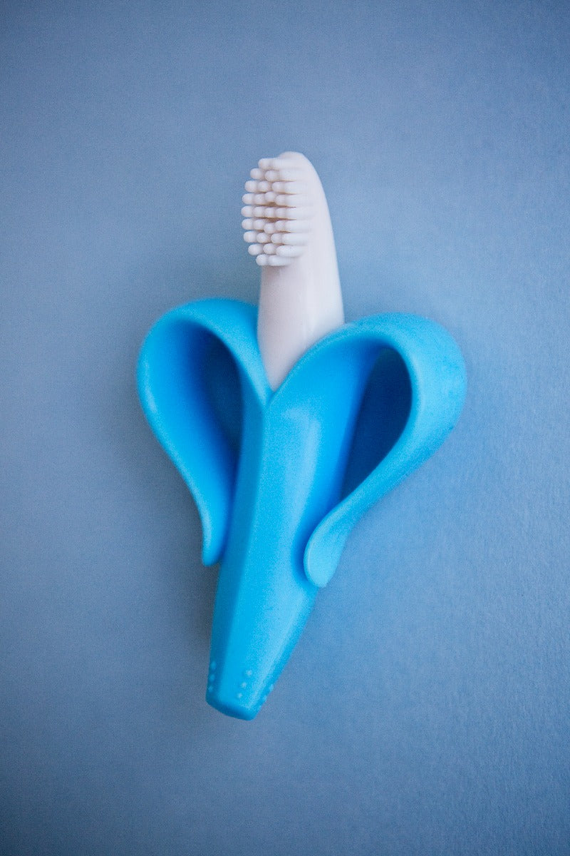 Baby Banana Infant Toothbrush Blue