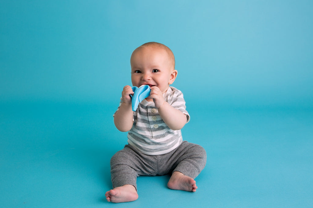 Baby Banana Infant Toothbrush Blue