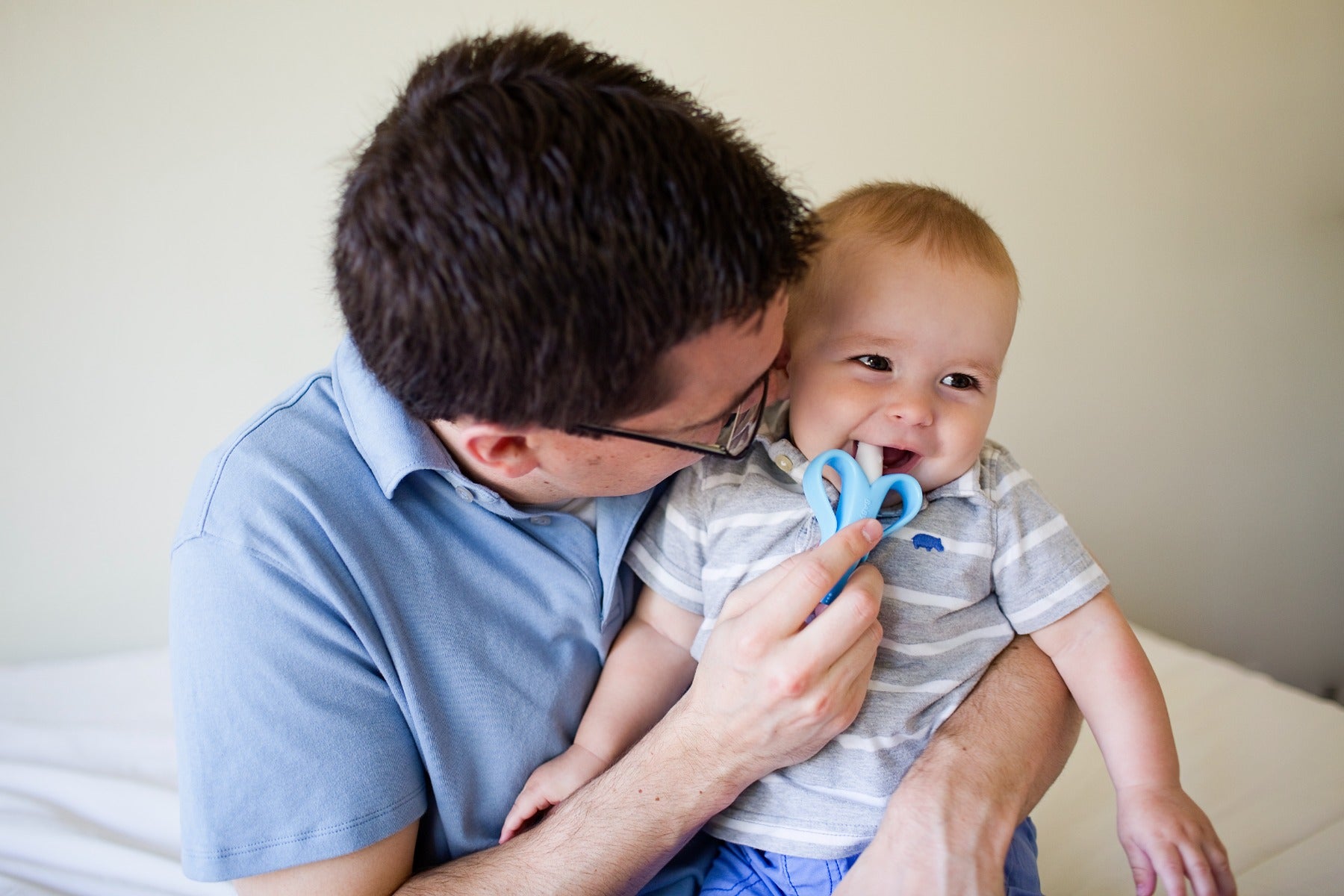 Baby Banana Infant Toothbrush Blue