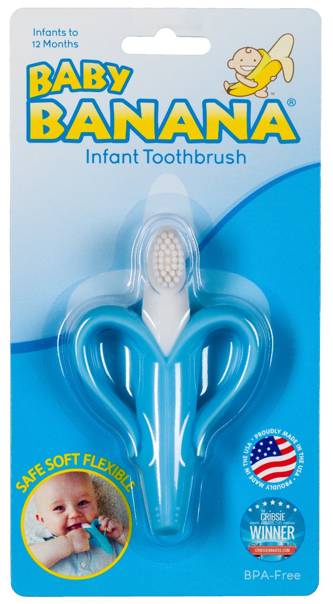 Baby Banana Infant Toothbrush Blue