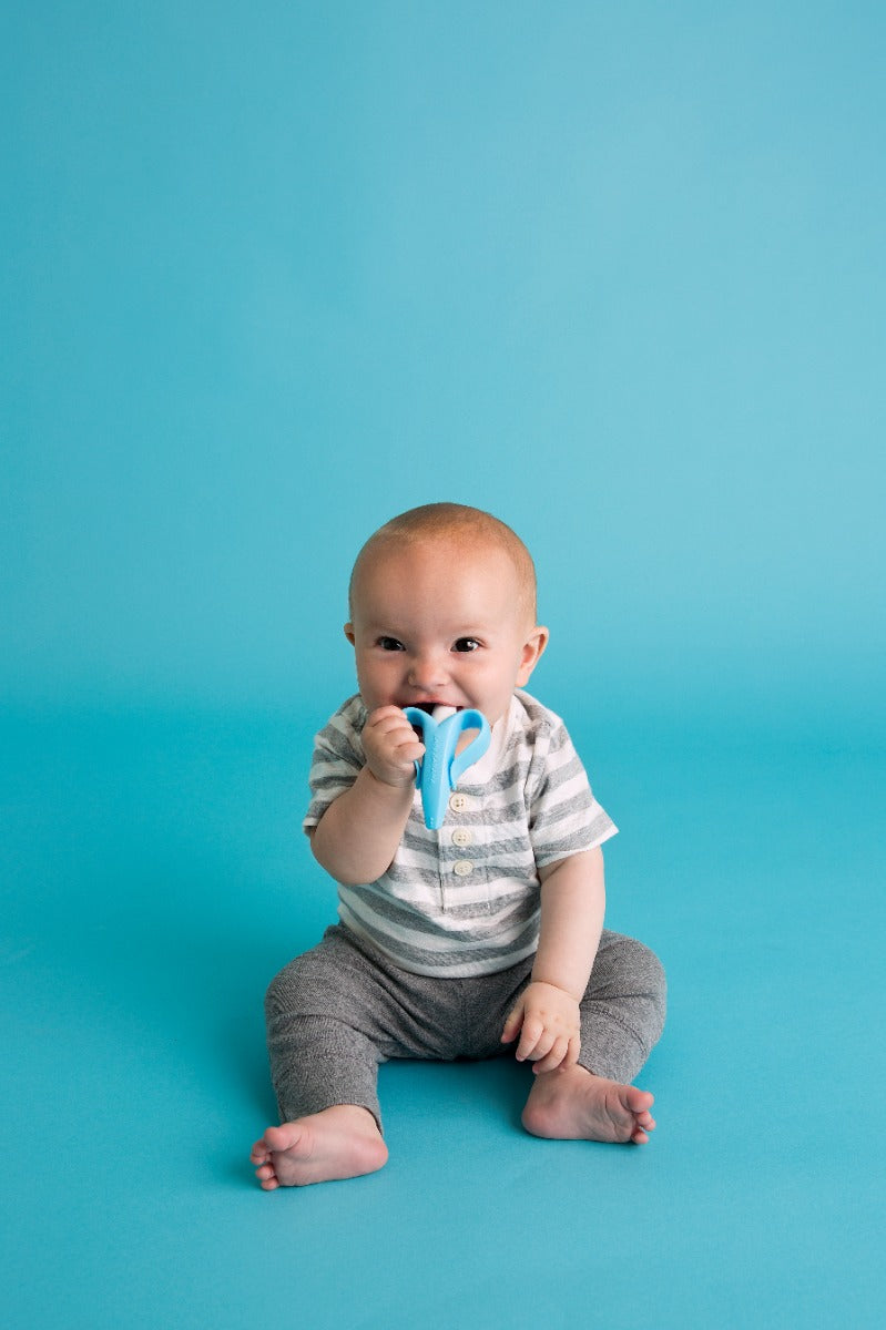 Baby Banana Infant Toothbrush Blue