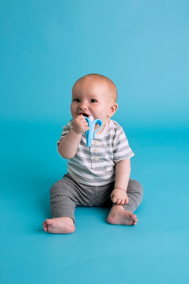 Baby Banana Infant Toothbrush Blue