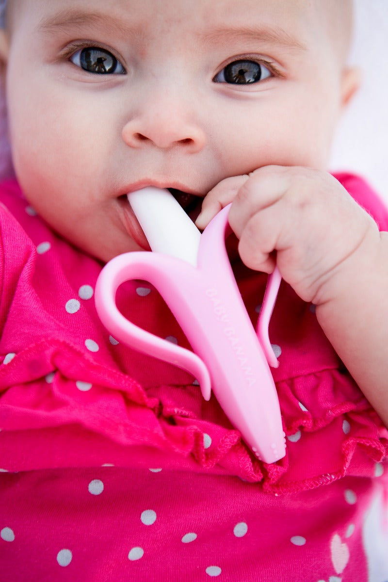 Baby Banana Infant Toothbrush Pink