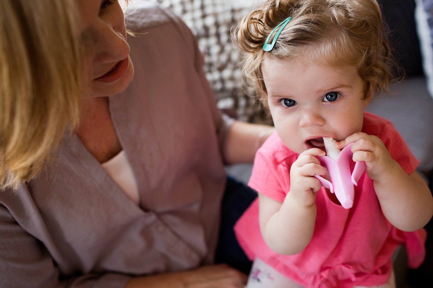 Baby Banana Infant Toothbrush Pink
