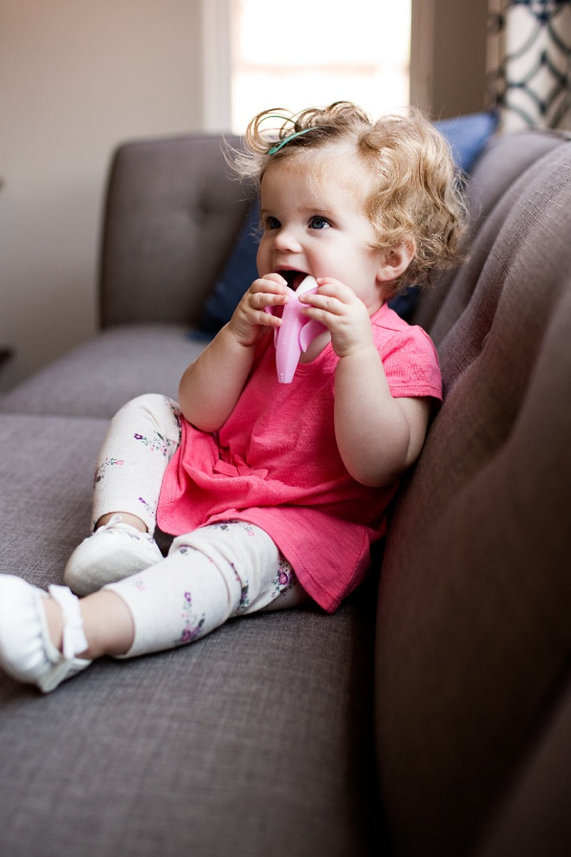 Baby Banana Infant Toothbrush Pink