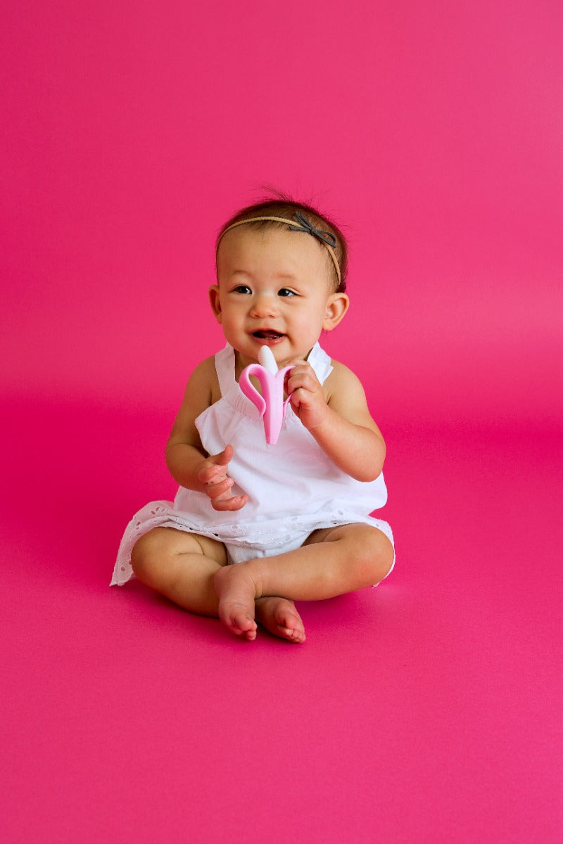 Baby Banana Infant Toothbrush Pink