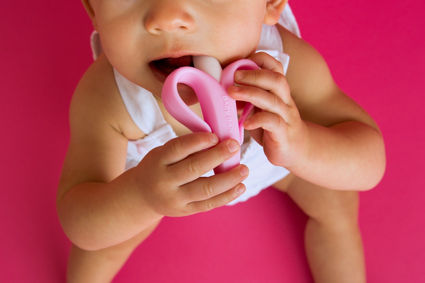 Baby Banana Infant Toothbrush Pink