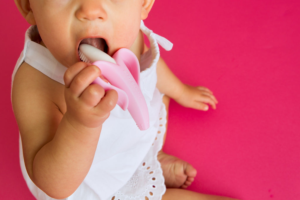 Baby Banana Infant Toothbrush Pink
