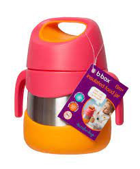 بي بوكس - علبة طعام معزولة - لون مخفوق الفراولة الجديد