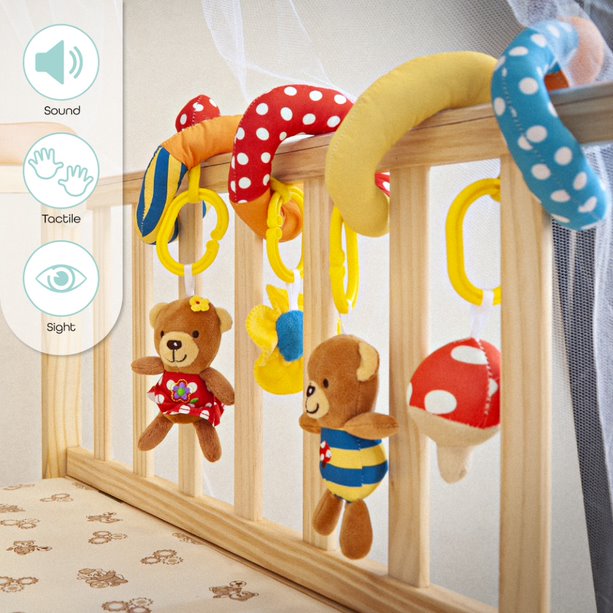 MOON Spiral Activity Toy - Bears