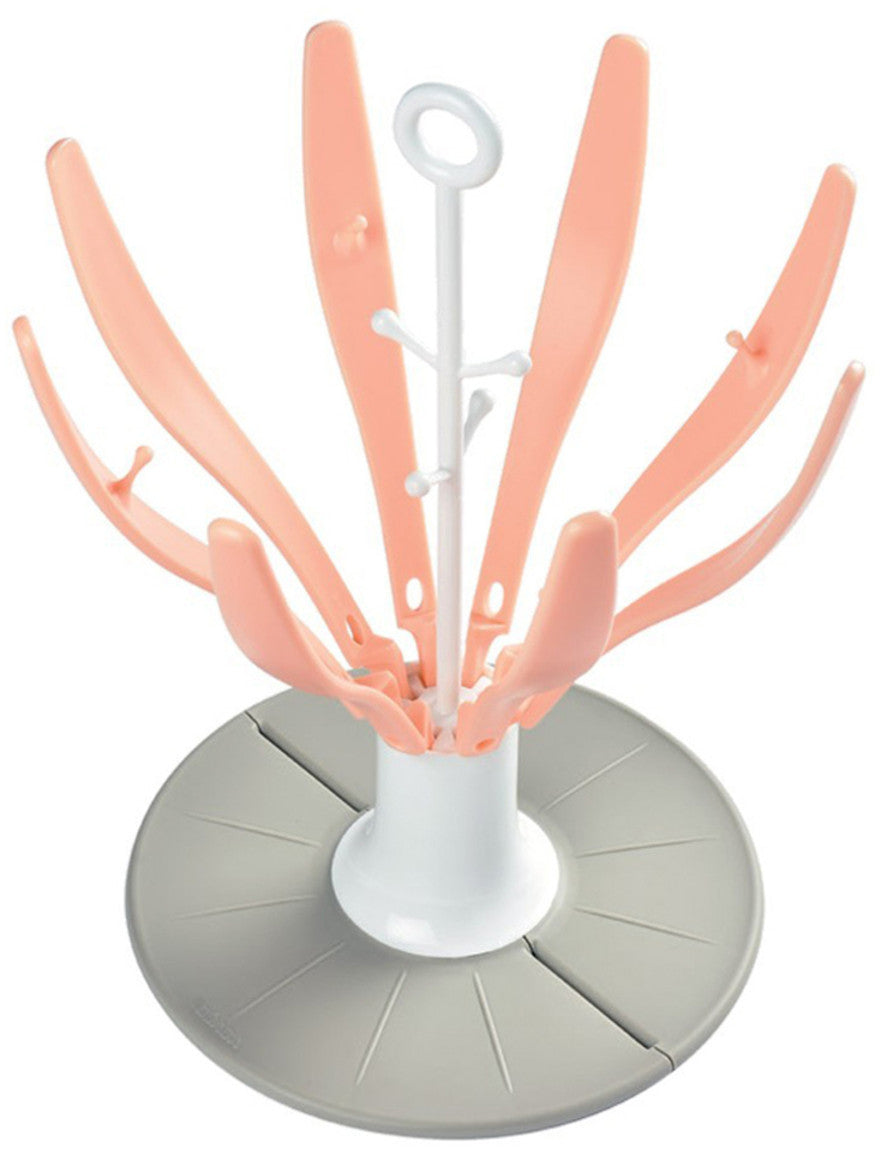 Beaba Flower Foldable Draining Rack Pink 1
