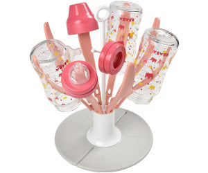 Beaba Flower Foldable Draining Rack Pink 1