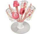 Beaba Flower Foldable Draining Rack Pink 1