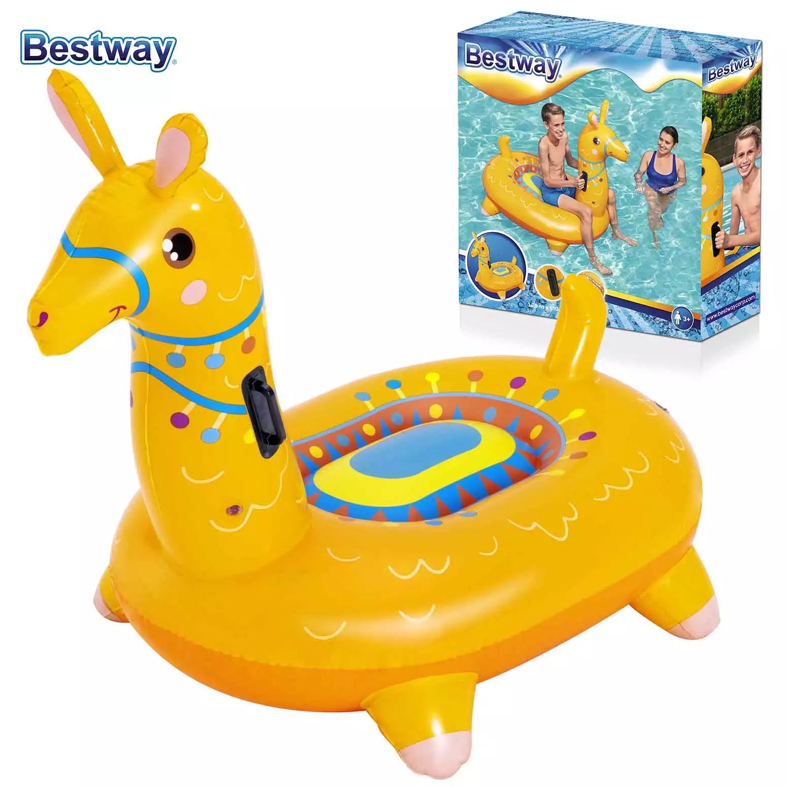 Bestway Llama Inflatable Ride-On 129cm