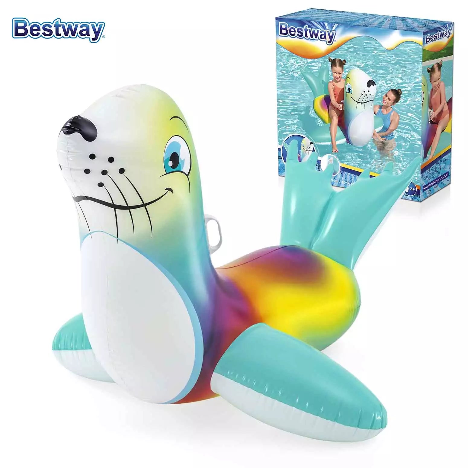 Bestway Flash N Splash Seal Ride On