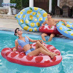 Bestway 1.65m 1.51m Scentsational Raspberry Pool Float