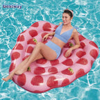 Bestway 1.65m 1.51m Scentsational Raspberry Pool Float