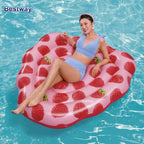 Bestway 1.65m 1.51m Scentsational Raspberry Pool Float