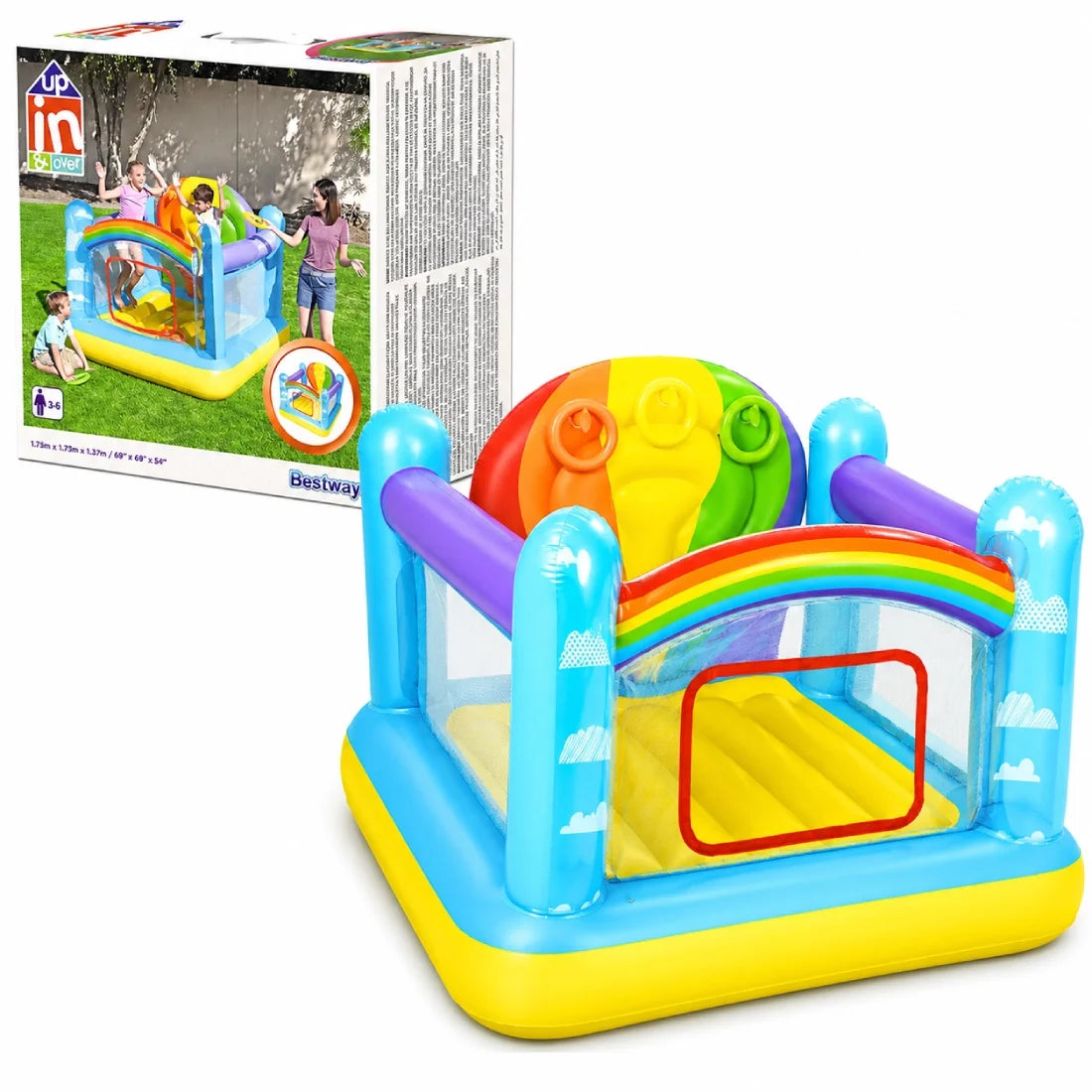 Bestway 1.75M Jumpin Balloon Kids Inflatable Bouncer