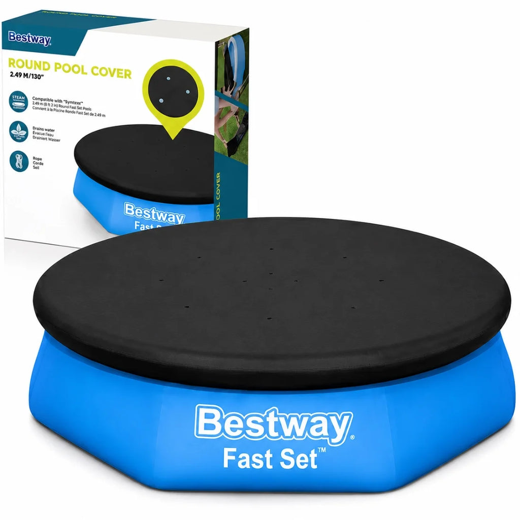 Bestway 2.44M Round Pool Cover for Pool Protection