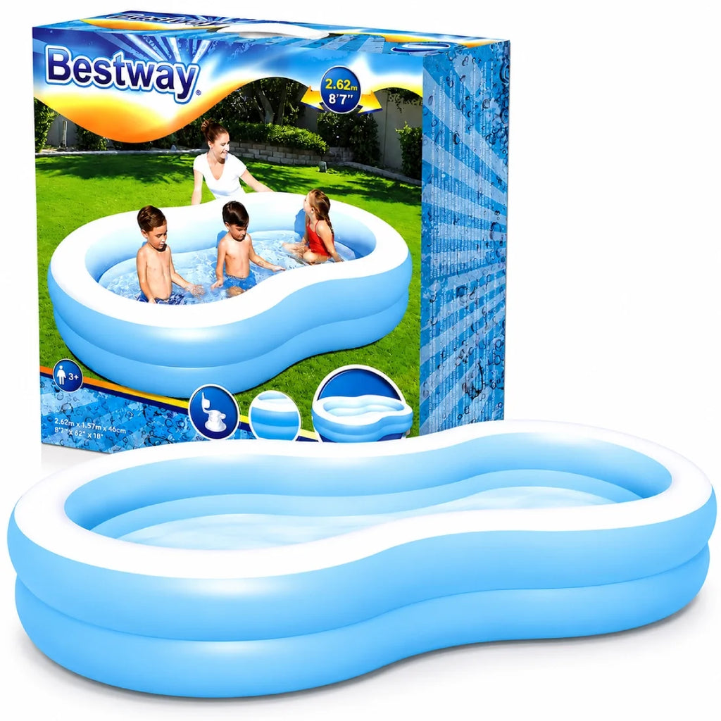 Bestway 2.62M Big Lagoon Family Inflatable Pool