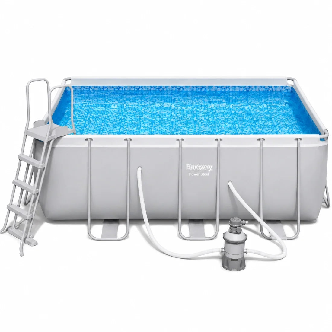 Bestway 4.04M x 2.01M x 1.00M Rectangular Family Pool
