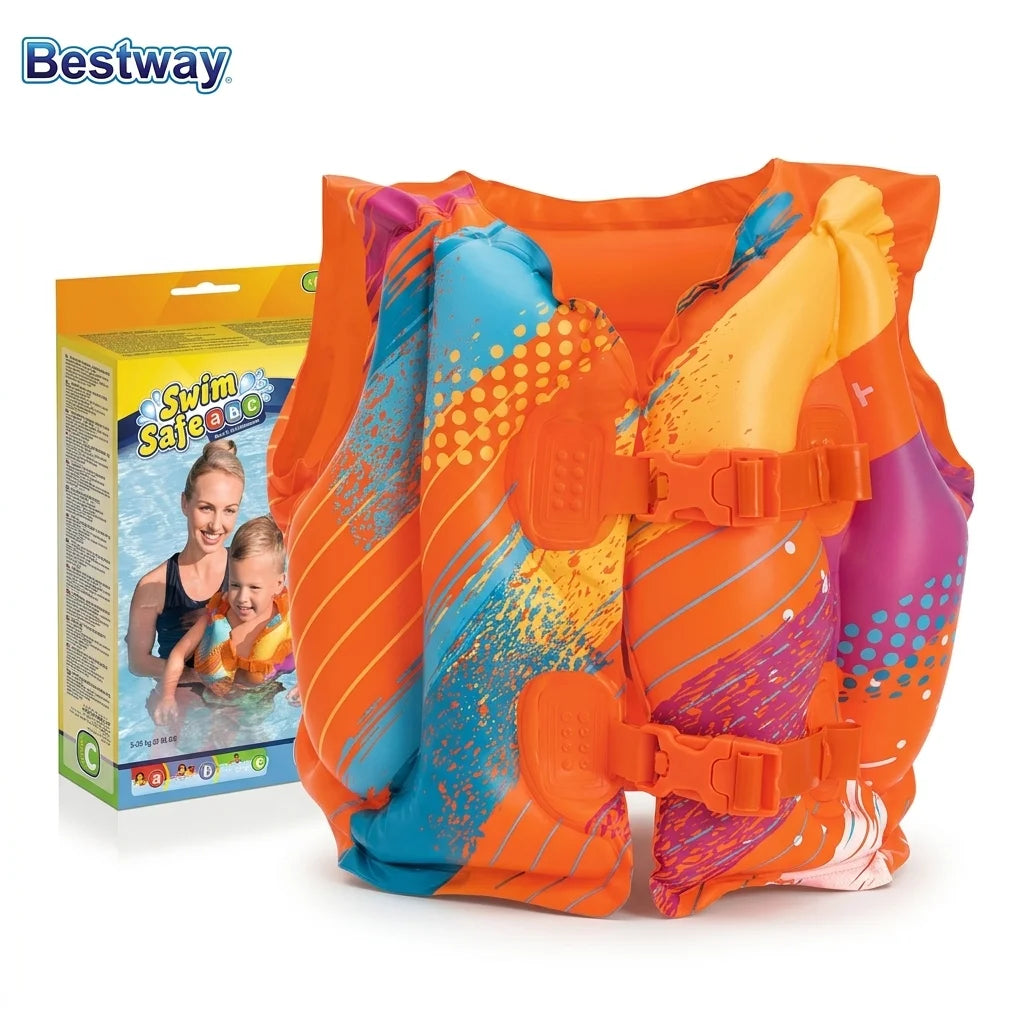 Bestway 41cm 30cm Colorify Toughlite Swim Vest