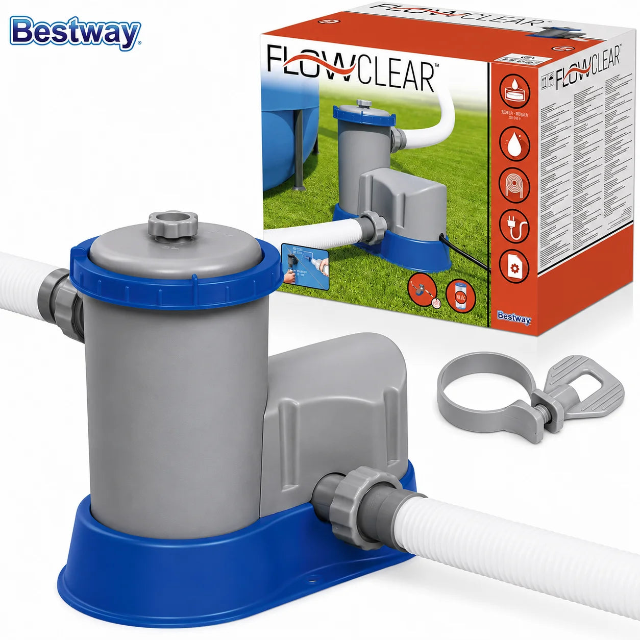 Bestway 5678L 1500Gal Filter Pump