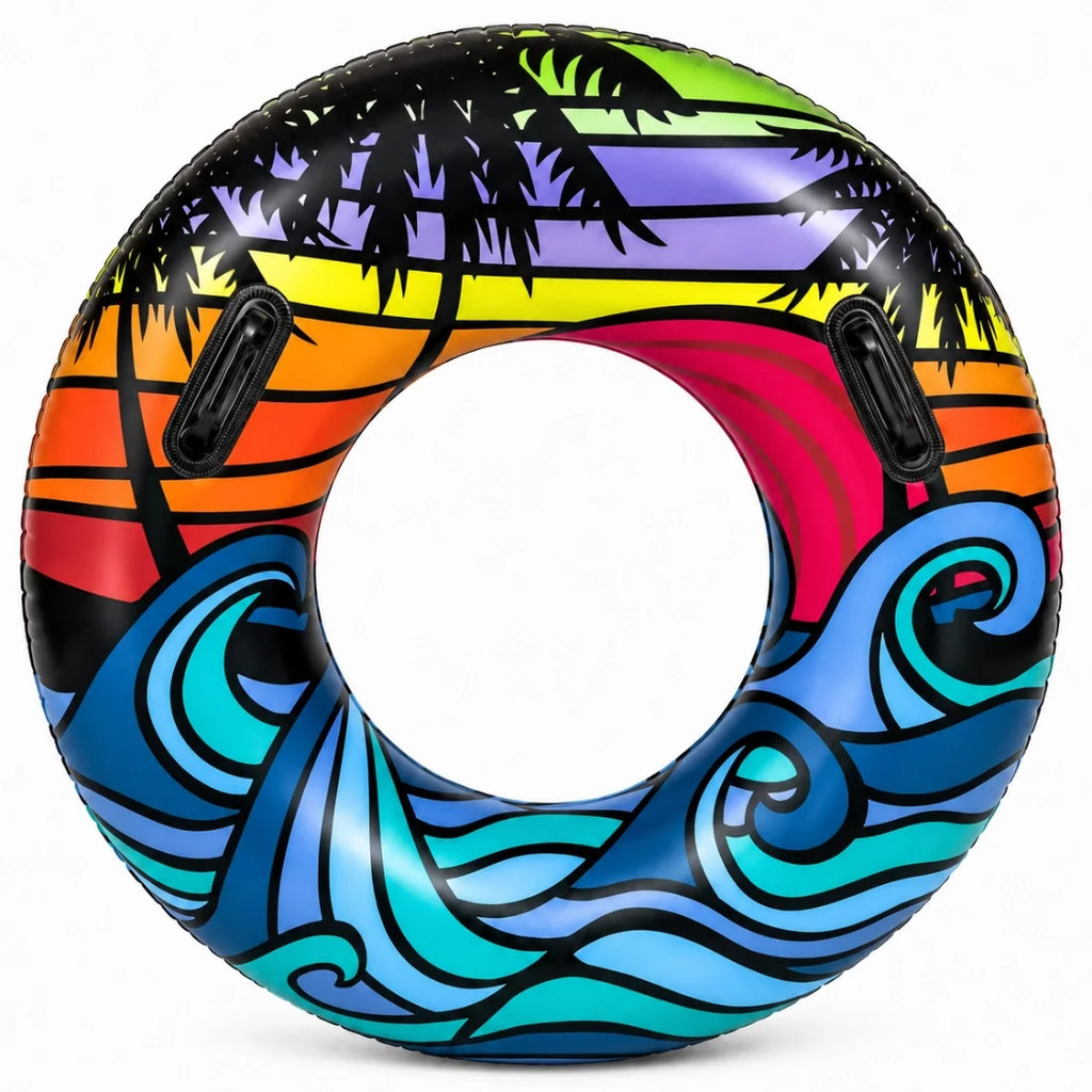 Bestway 91CM Tropical Swim Ring For Pool And Beach Fun