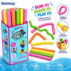 Bestway Aqua Bones Pool Noodles for Water Fun, Assorted
