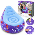 Bestway Astro Glow LED Air Chair 727264cm Inflatable Kids Seat