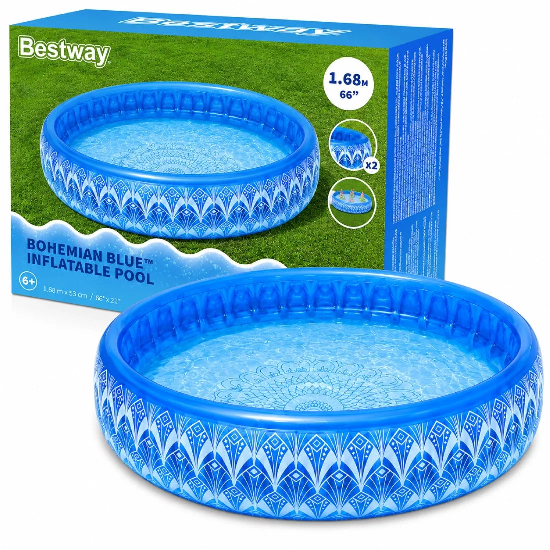 Bestway Bohemian Blue Inflatable Pool