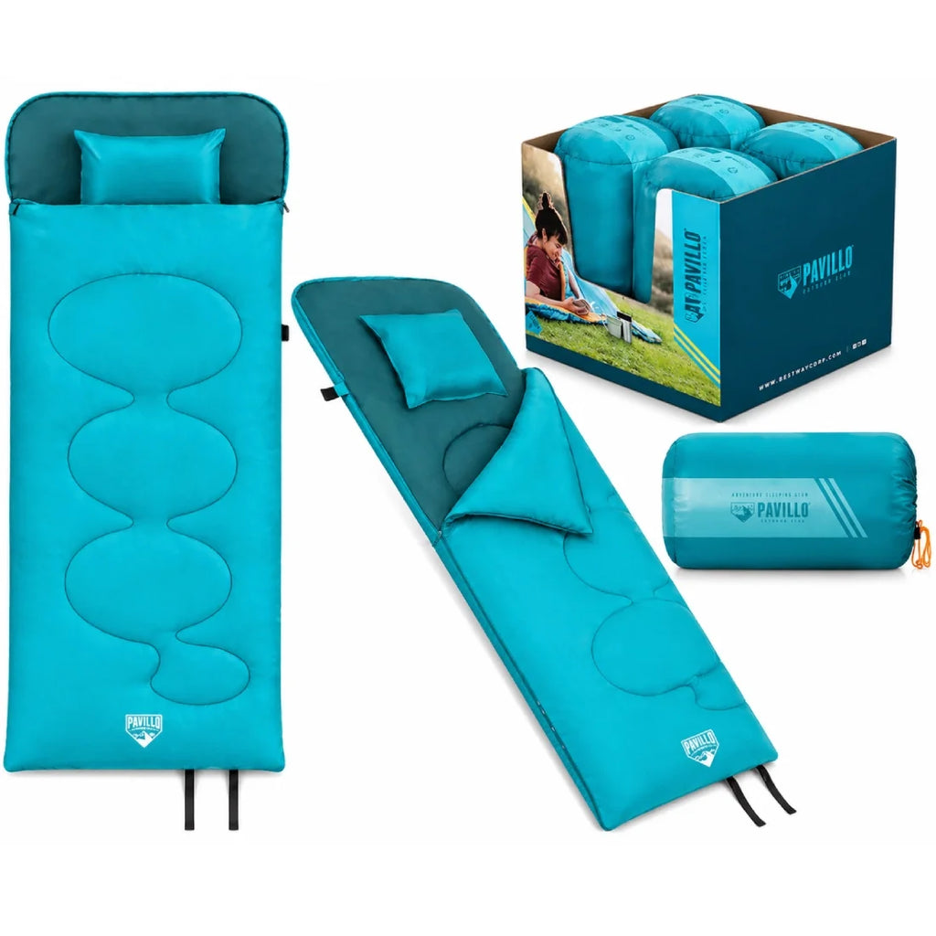 Bestway Evade 5 Sleeping Bag 20590cm With Inflatable Pillow Camping