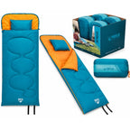 Bestway Evade 5 Sleeping Bag 20590cm With Inflatable Pillow Camping