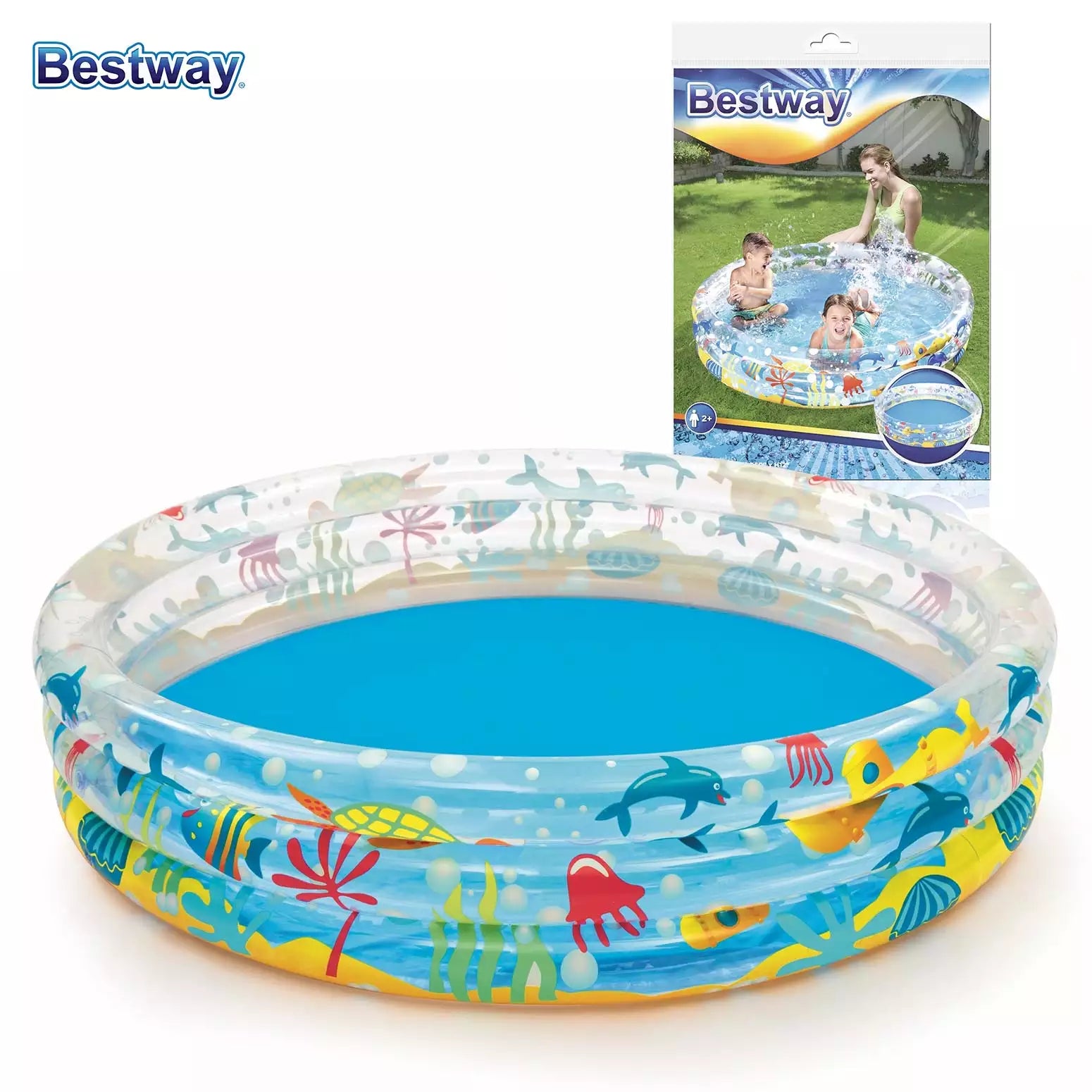 Bestway Inflatable Ocean Life Paddling Pool