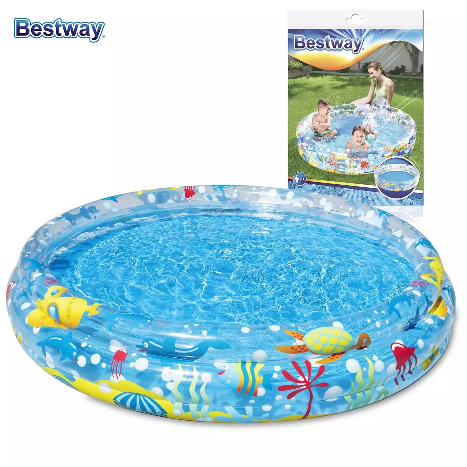 Bestway Inflatable Ocean Life Paddling Pool