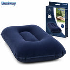 Bestway Flocked Air Camp Pillow 422610cm Inflatable Travel Pillow