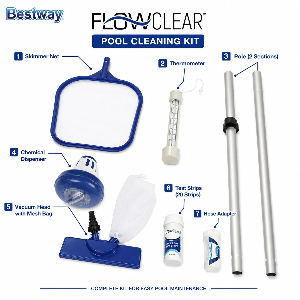 Bestway Flowclear Pool Maintenance Kit