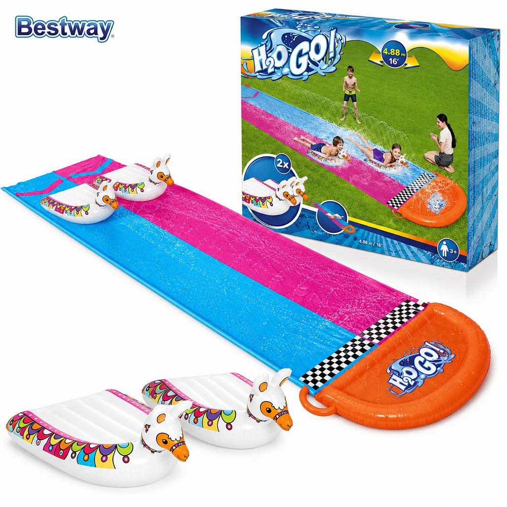 Bestway H2OGO Double Water Slide 4.88M